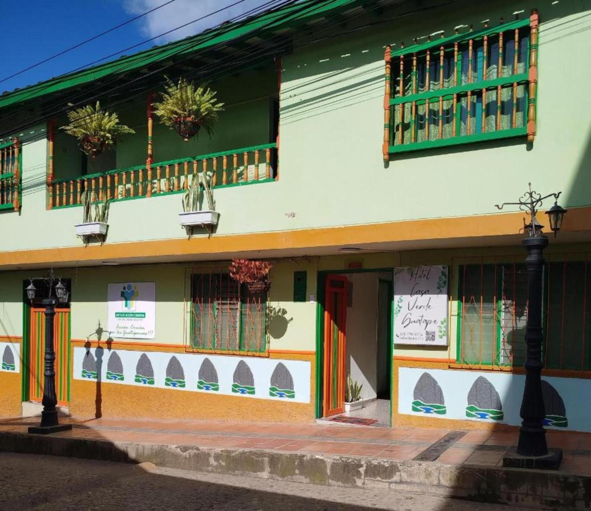 Hotel Casa Verde Guatapé Exteriér fotografie