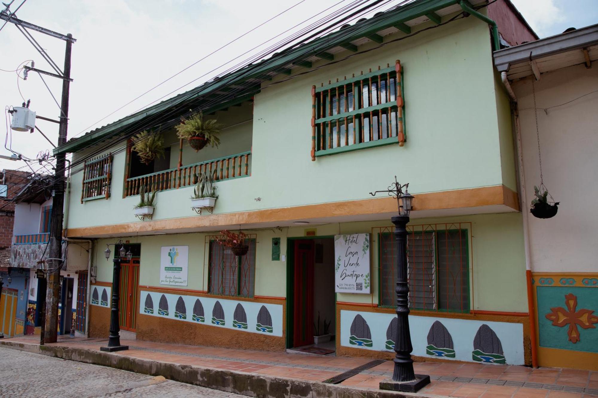 Hotel Casa Verde Guatapé Exteriér fotografie