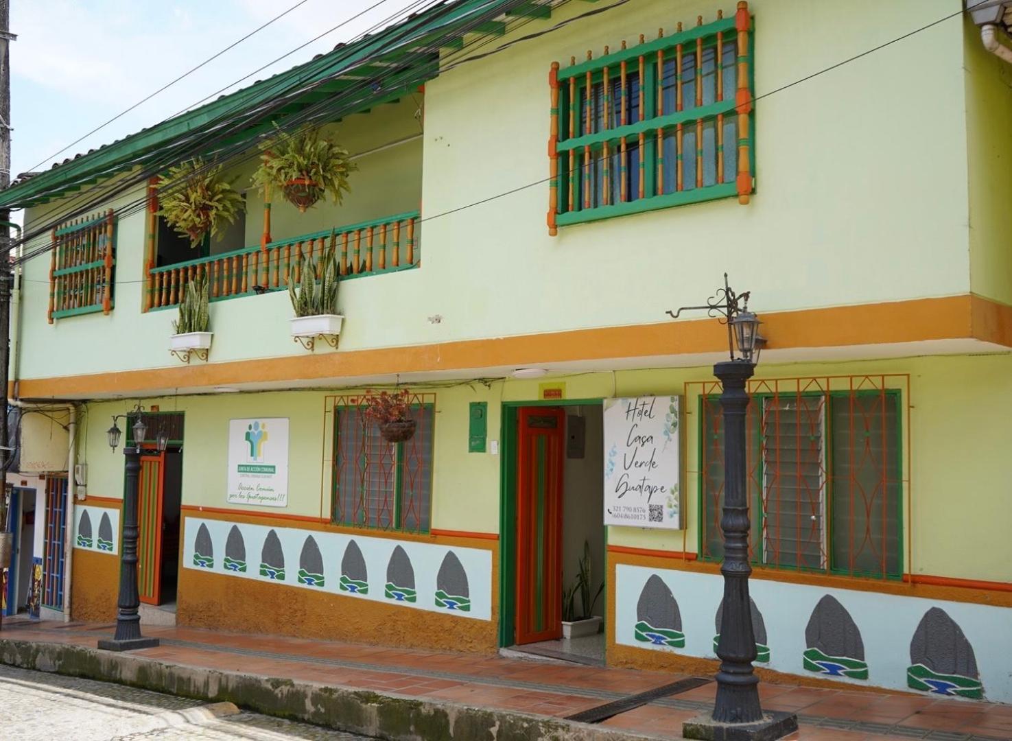 Hotel Casa Verde Guatapé Exteriér fotografie