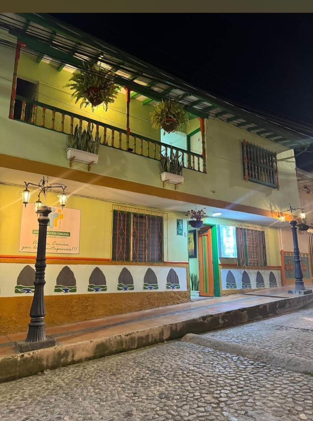 Hotel Casa Verde Guatapé Exteriér fotografie